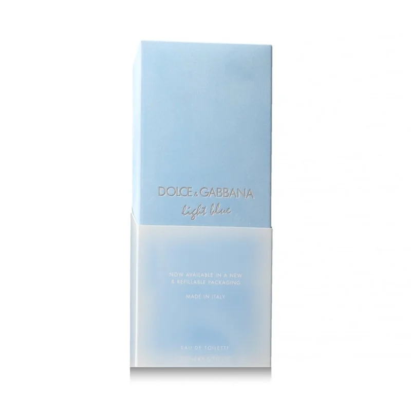 Light Blue 2025 nachfüllbares Eau de Toilette für Damen 200 ml
