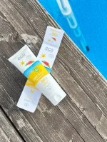 Eco Cosmetics Sonnenmilch LSF 50 BIO (125 ml) – mit natürlichen mineralischen Filtern