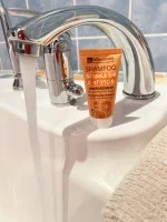 laSaponaria Shampoo mit Sonnenblume und Süßorange BIO 30 ml