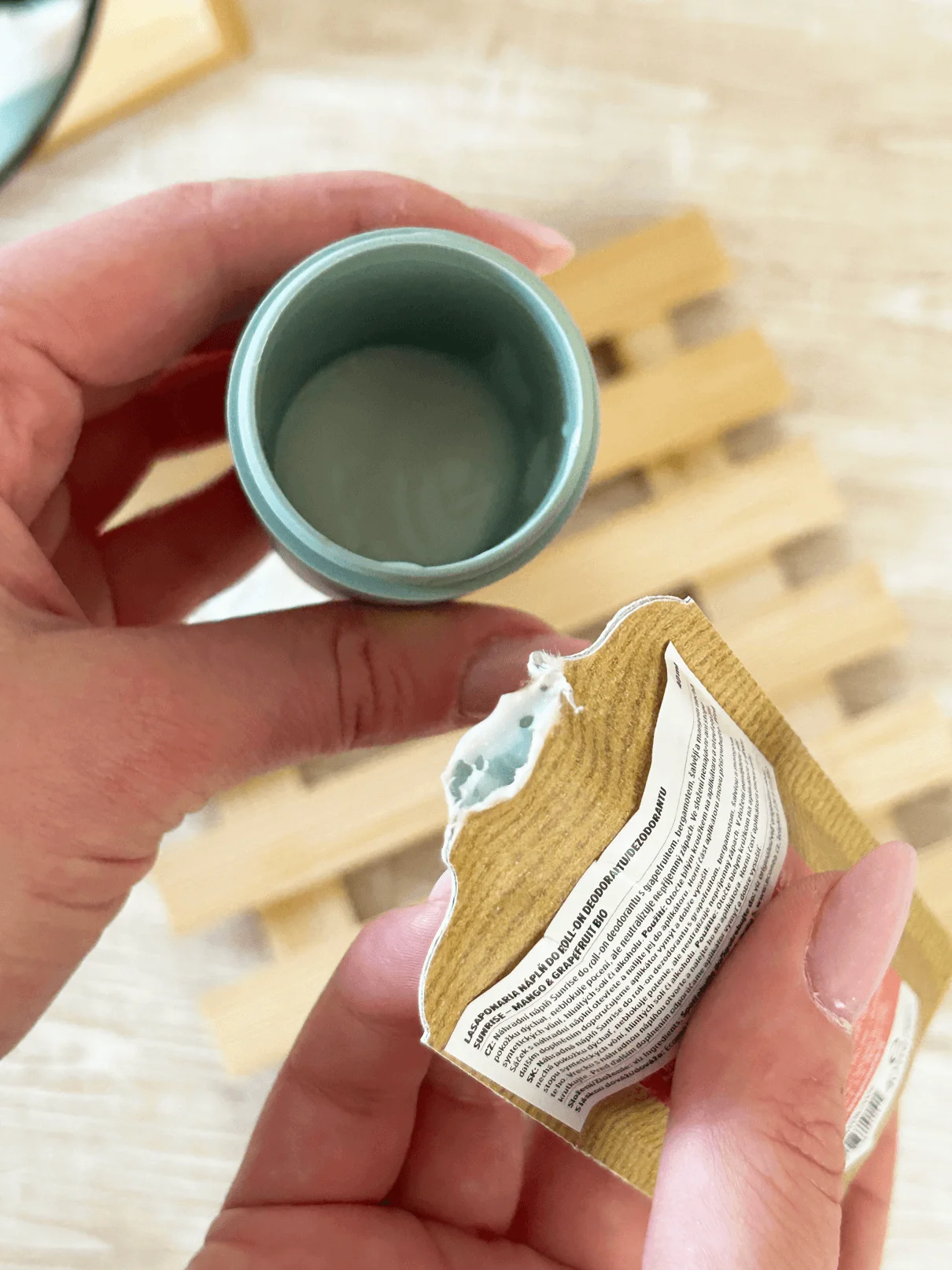 laSaponaria Nachfüllung für das Roll-on-Deodorant Sunrise - Mango & Grapefruit BIO (40 ml) - tropischer Duft