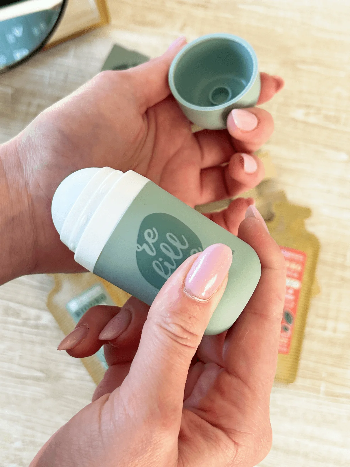 laSaponaria Nachfüllung für das Roll-on-Deodorant Sunrise - Mango & Grapefruit BIO (40 ml) - tropischer Duft