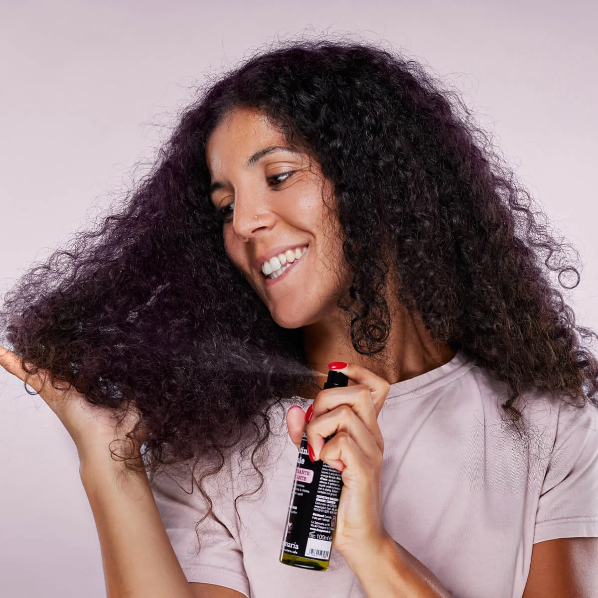 laSaponaria Pflanzliches Keratin für das Haar - aktives restrukturierendes und volumenspendendes Spray (100 ml) - geeignet für geschädigtes und feines Haar