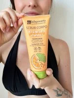 laSaponaria Körperpeeling mit Bio-Ginkgo Biloba und Vitamin C 30 ml - für samtweiche und strahlende Haut
