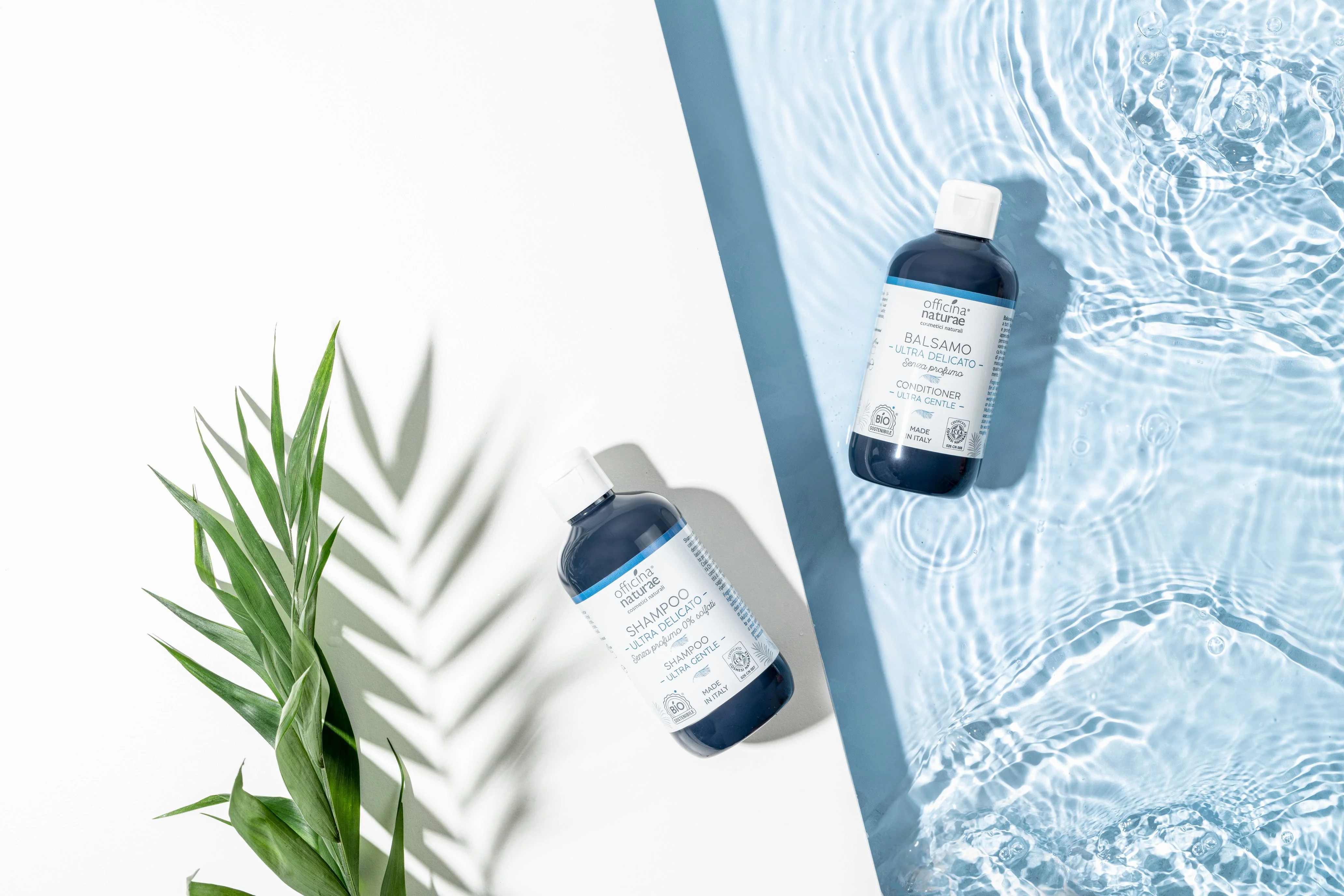Officina Naturae Shampoo für sehr empfindliche Kopfhaut Ultra Delicato (250 ml) - auch geeignet für Menschen mit MCS