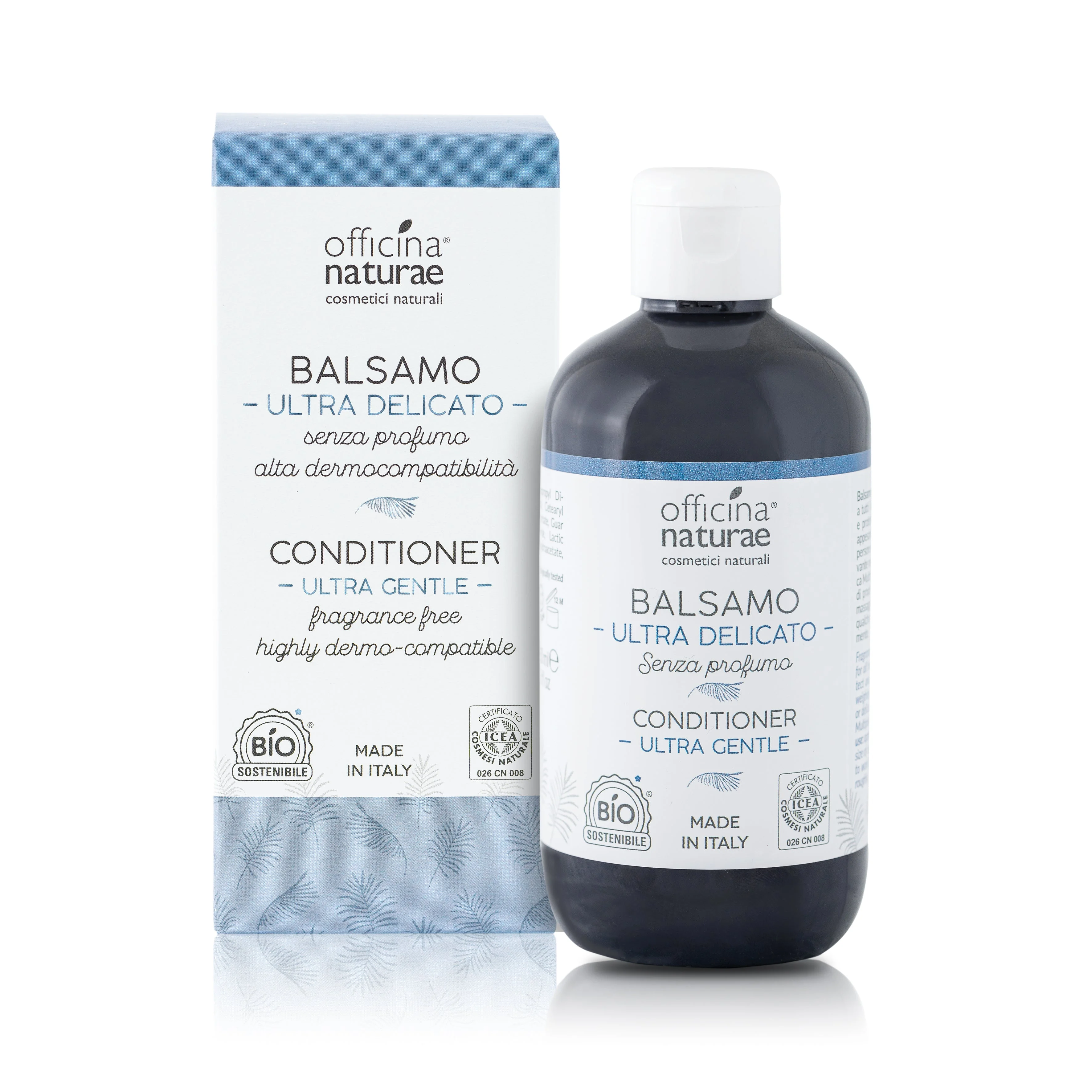 Officina Naturae Conditioner Ultra Delicato für sehr empfindliche Kopfhaut (250 ml) - auch für Personen mit MCS geeignet