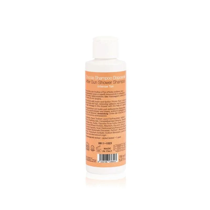 Officina Naturae Duschgel und Shampoo nach dem Sonnenbad (150 ml) - mit Vanille-Kokos-Duft