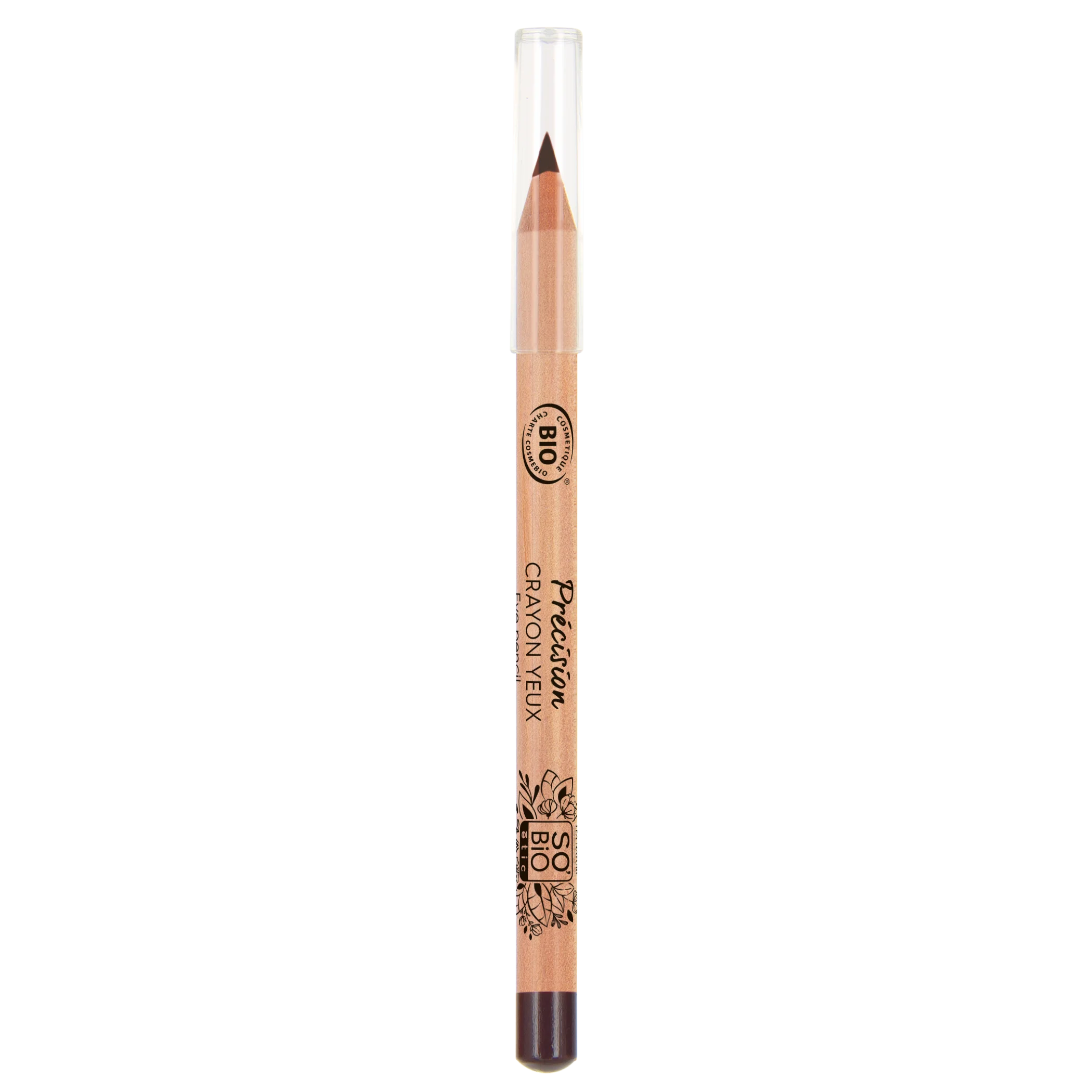 SO’BiO étic Natürlicher Augenstift PRÉCISION BIO (3 g) 02 Braun BIO - betont Ihre Augen