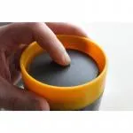 Circular Cup (227 ml) - creme/türkis - aus Einweg-Pappbechern