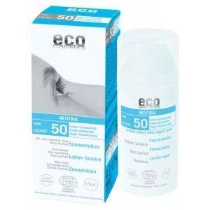 Eco Cosmetics Neutraler Sonnenschutz ohne Parfüm SPF 50 BIO (100ml)