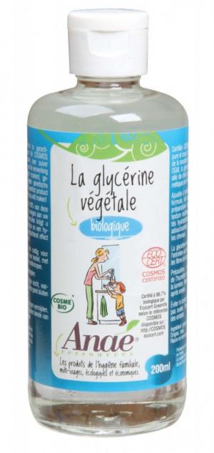 Anaé by Vegetable Glycerin BIO (200 ml) - spendet Feuchtigkeit und macht die Haut geschmeidig