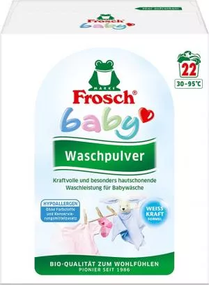 Frosch EKO Baby Waschpulver für Babykleidung (1,215 kg)