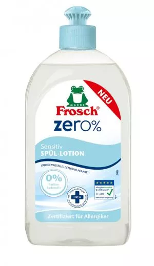 Frosch EKO ZERO% Geschirrspülmittel für empfindliche Haut (500 ml)