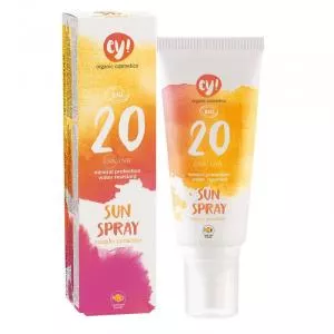 Ey! Spray-Sonnenschutz SPF 20 BIO (100 ml) - 100% natürlich, mit mineralischen Pigmenten