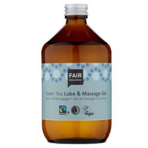 Gleit- und Massagegel mit grünem Tee (500 ml) - vegan und fair gehandelt