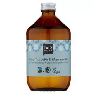 Fair Squared Gleit- und Massagegel mit grünem Tee (500 ml) - vegan und fair gehandelt