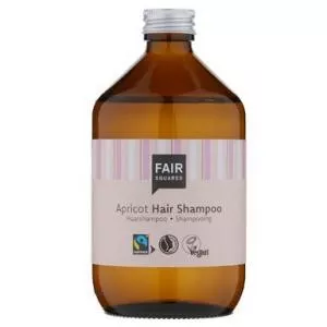 Fair Squared Shampoo mit Aprikose für alle Haartypen (500 ml) - für Regeneration und Glanz