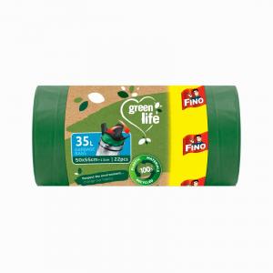 Müllsäcke Green Life Easy pack 25 μm - 35 l (22 Stück)