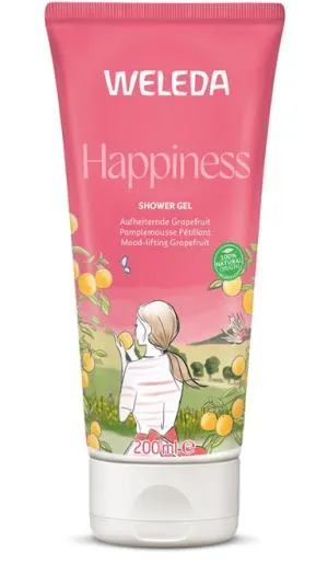 Weleda HAPPINESS Grapefruit-Duschgel 200 ml