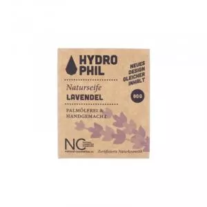 Hydrophil Feste Seife - Lavendel (80 g) - geeignet für Körper und Haar