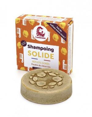 Festes Shampoo für blondes und helles Haar - Zitrone (70 g)