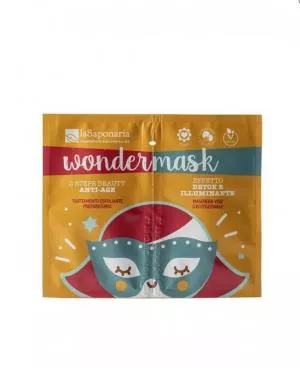 laSaponaria Wondermask Zwei-Phasen-Anti-Aging-Gesichtsmaske (8 5 ml)