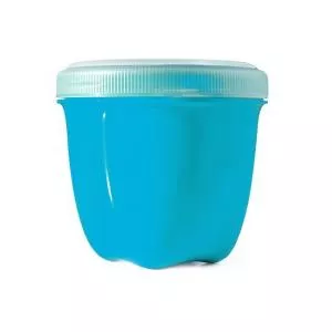 Preserve Snackbox (240 ml) - blau - aus 100% recyceltem Kunststoff
