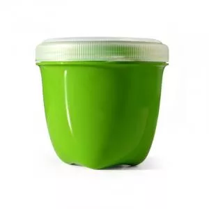 Preserve Snackbox (240 ml) - grün - aus 100% recyceltem Kunststoff