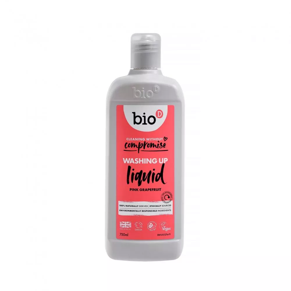 Bio-D Geschirrspülmittel mit Grapefruit-Duft, hypoallergen (750 ml)