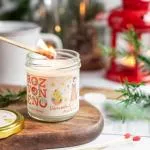 Rozvoněno Duftkerze - Weihnachtswunder (130 ml) - mit Lebkuchengewürz