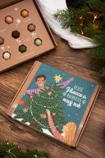 Blossombs Samenbomben - Medium Geschenk-Set - Frohe Weihnachten (9 Stück)