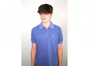 Ecoalf Ted Polo Classic Pique Man Ocean Blue