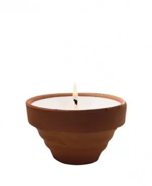 The Greatest Candle in the World Duftkerze Terracotta (75 g) - Zitronengras