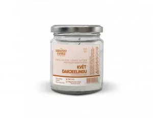 The Greatest Candle in the World The Greatest Candle Zero-Waste Kerze im Glas (120 g) - Darjeeling-Blüte - hält ca. 30 Stunden