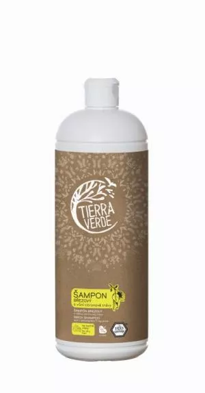 Tierra Verde Birkenshampoo für trockenes Haar mit Zitronengras (1 l)