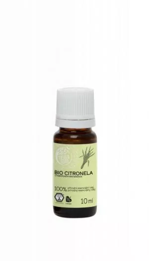 Tierra Verde Ätherisches Citronella-Öl BIO (10 ml) - starke repellierende Wirkung