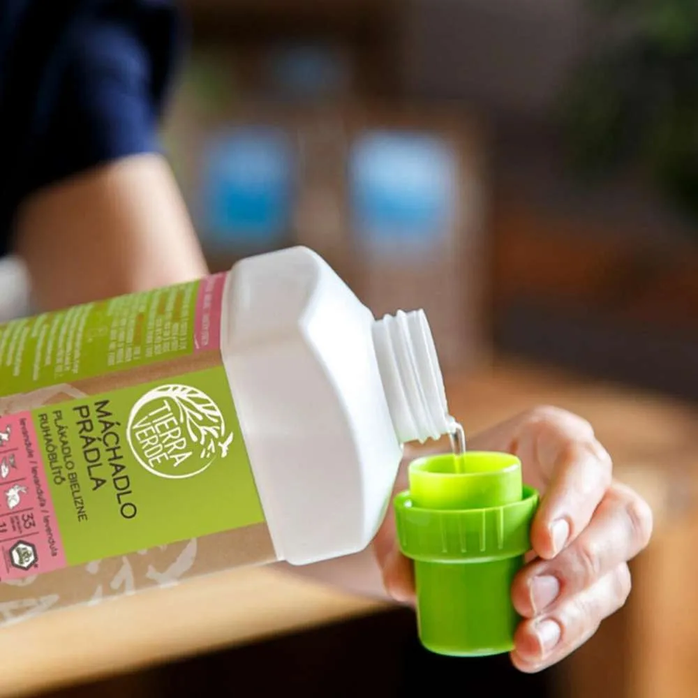 Tierra Verde Waschseife mit Lavendel (1 l) - ein sanfter Ersatz für Weichspüler