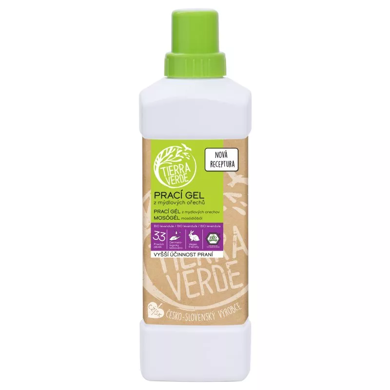 Tierra Verde Waschgel mit Bio-Lavendel - INNOVATION (1 l)