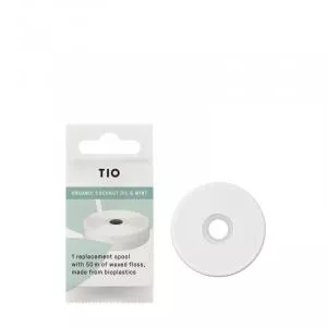 TIO FLOSS Zahnseide - Ersatzfüllung - mit Minze und Bio-Kokosnussöl