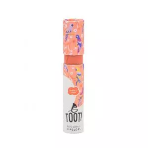 TOOT! Natürlicher Pfirsich-Lipgloss - Parrot Glam (5,5 ml) - geeignet für empfindliche und allergische Menschen