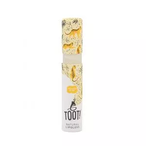 TOOT! Natürlicher Lipgloss transparent mit Goldschimmer - Cheetah Glow (5,5 ml) - geeignet für empfindliche und allergische Lippen