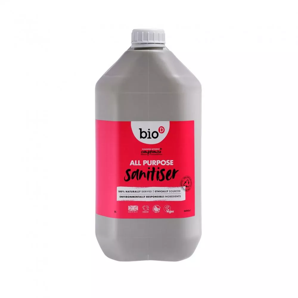 Bio-D Universalreiniger mit Desinfektionsmittel mit Orangenöl - Kanister (5 L)