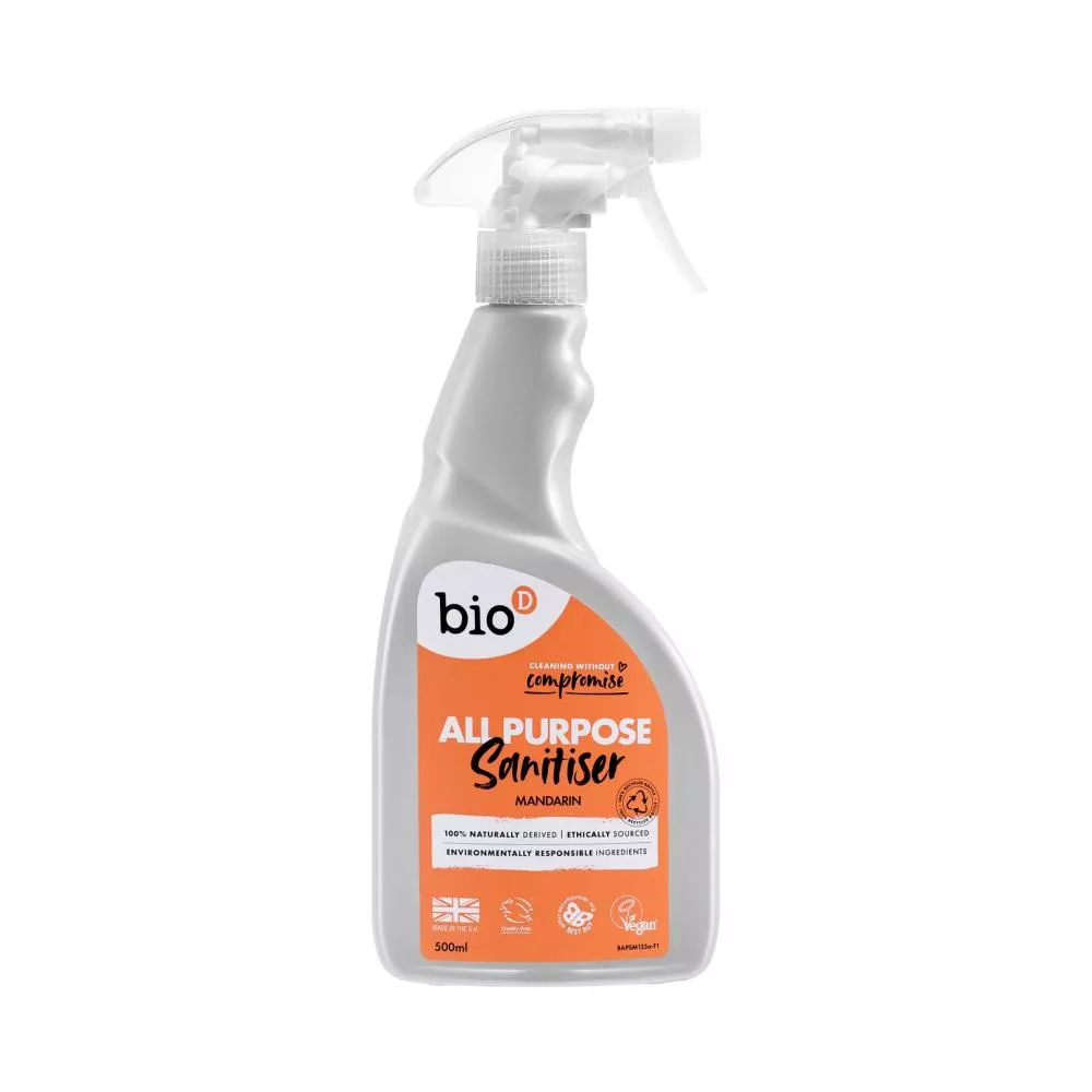 Bio-D Allzweckreiniger mit Desinfektionsmittel und Mandarinenduft (500 ml)