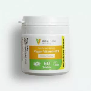Vegetology Vitashine Vitamin D3 Tabletten 2500 iu 60 Tabletten