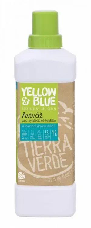 Tierra Verde Lavendel-Weichspüler (1 l) - zum Weichspülen von Synthetikwäsche