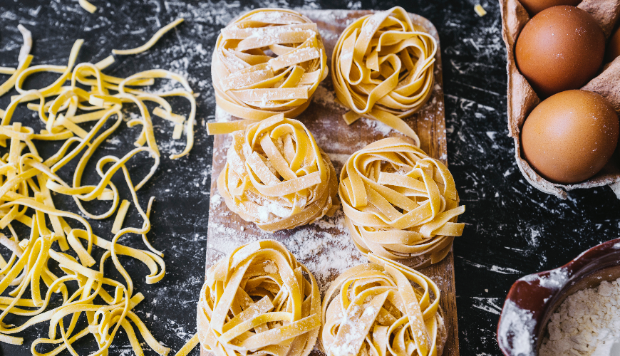 Rezept für hausgemachte Pasta, den Sie anpassen können