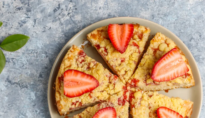 Fitness-Kuchen aus Haferflocken voller gesunder Zutaten