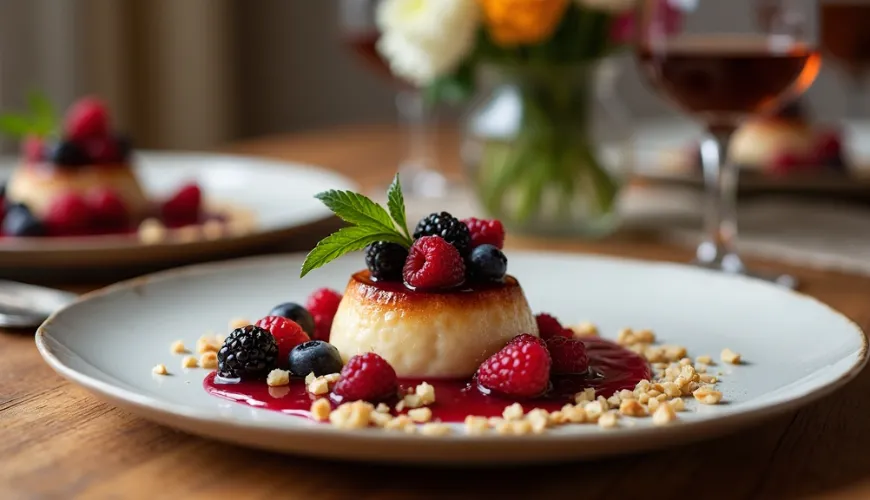 Flameri ist ein leichter Dessert, den Sie jetzt wieder lieben werden.