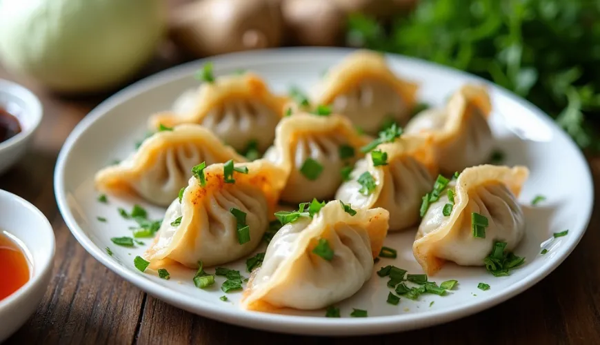 Gyoza-Knödel als großartige Möglichkeit, Lebensmittelreste zu verwerten