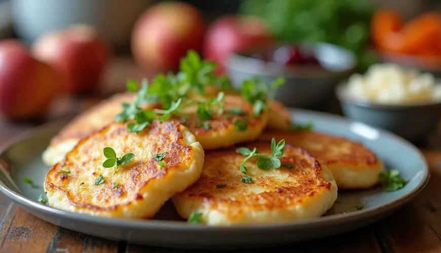 Wie man traditionelle böhmische Kartoffelpfannkuchen und ihre leckeren Variationen zubereitet