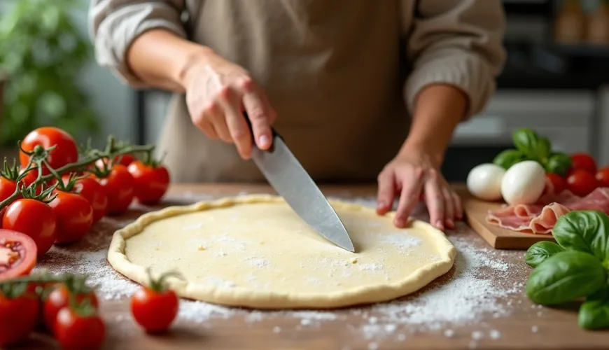 Wie man zu Hause eine hervorragende Pinsa ohne unnötigen Stress zubereitet